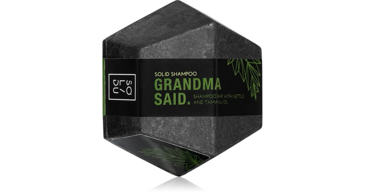 Solidu Grandma Said Tamanu Oil & Nettle Shampoo solido Volume 65 g