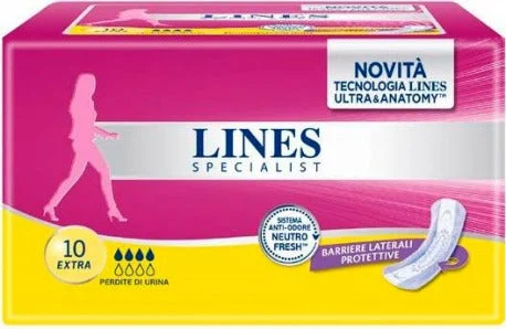 Lines Specialist Extra - Assorbenti 10 Pezzi