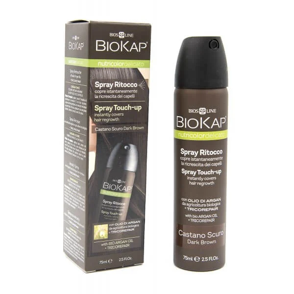 BIOKAP Spray Ritocco Castano Scuro