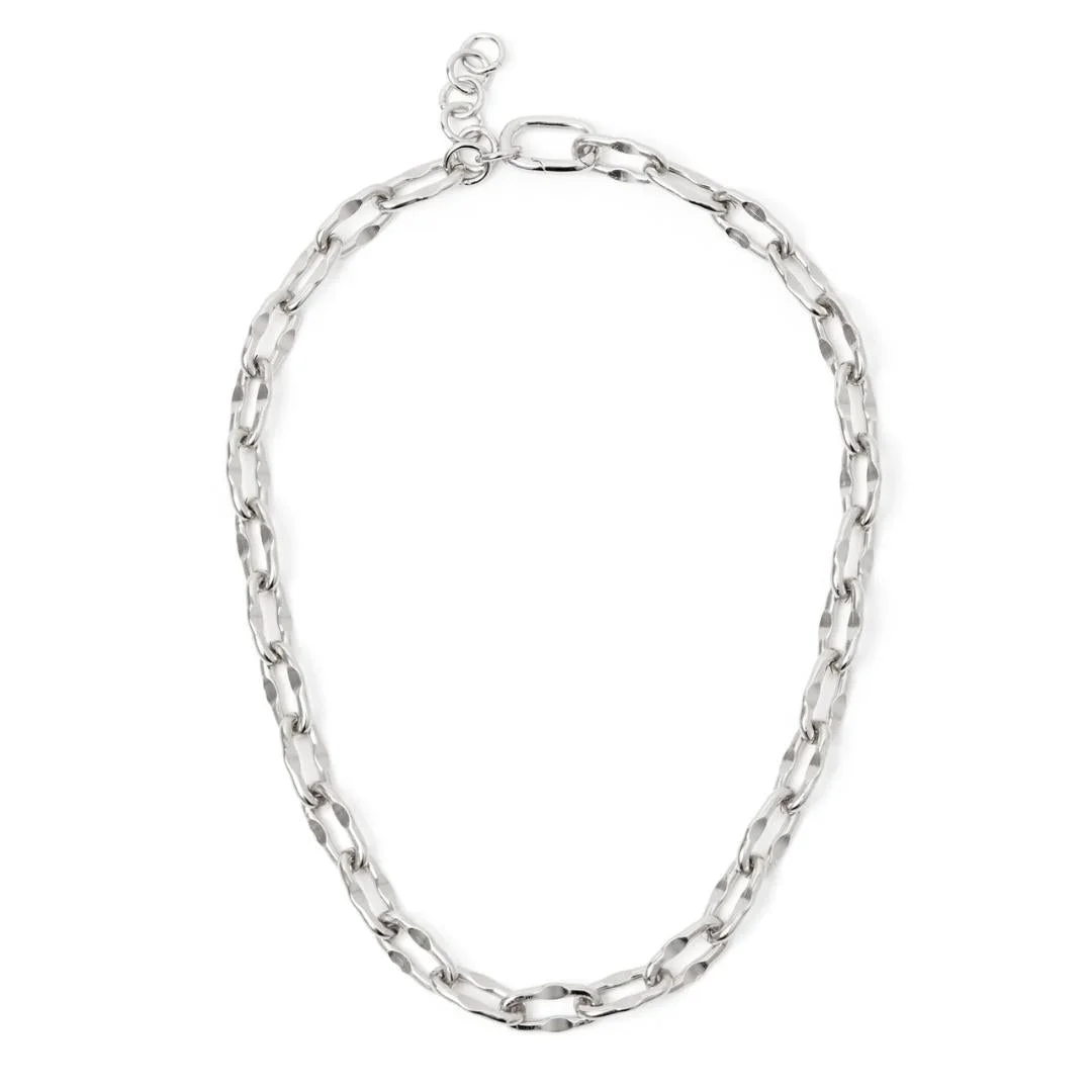 Maglia con diamantatura corta Chains