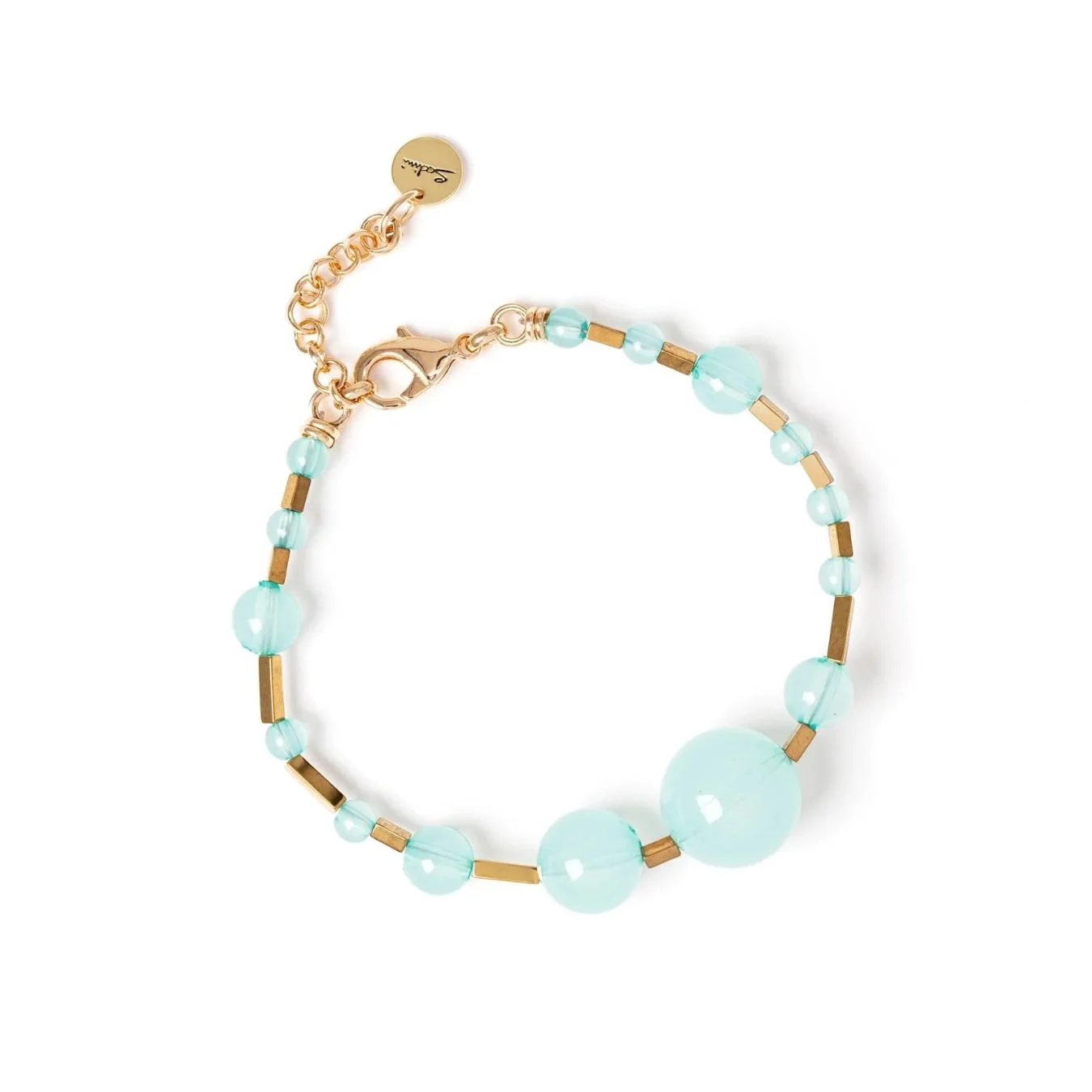Bracciale Sfere e Barrette Clorofilla