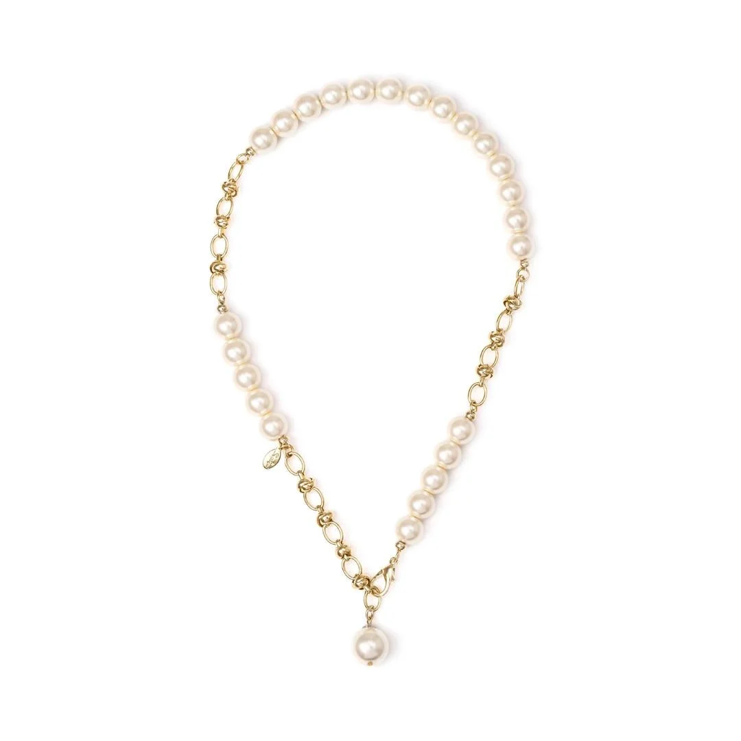 Collana perle e catena Kelly