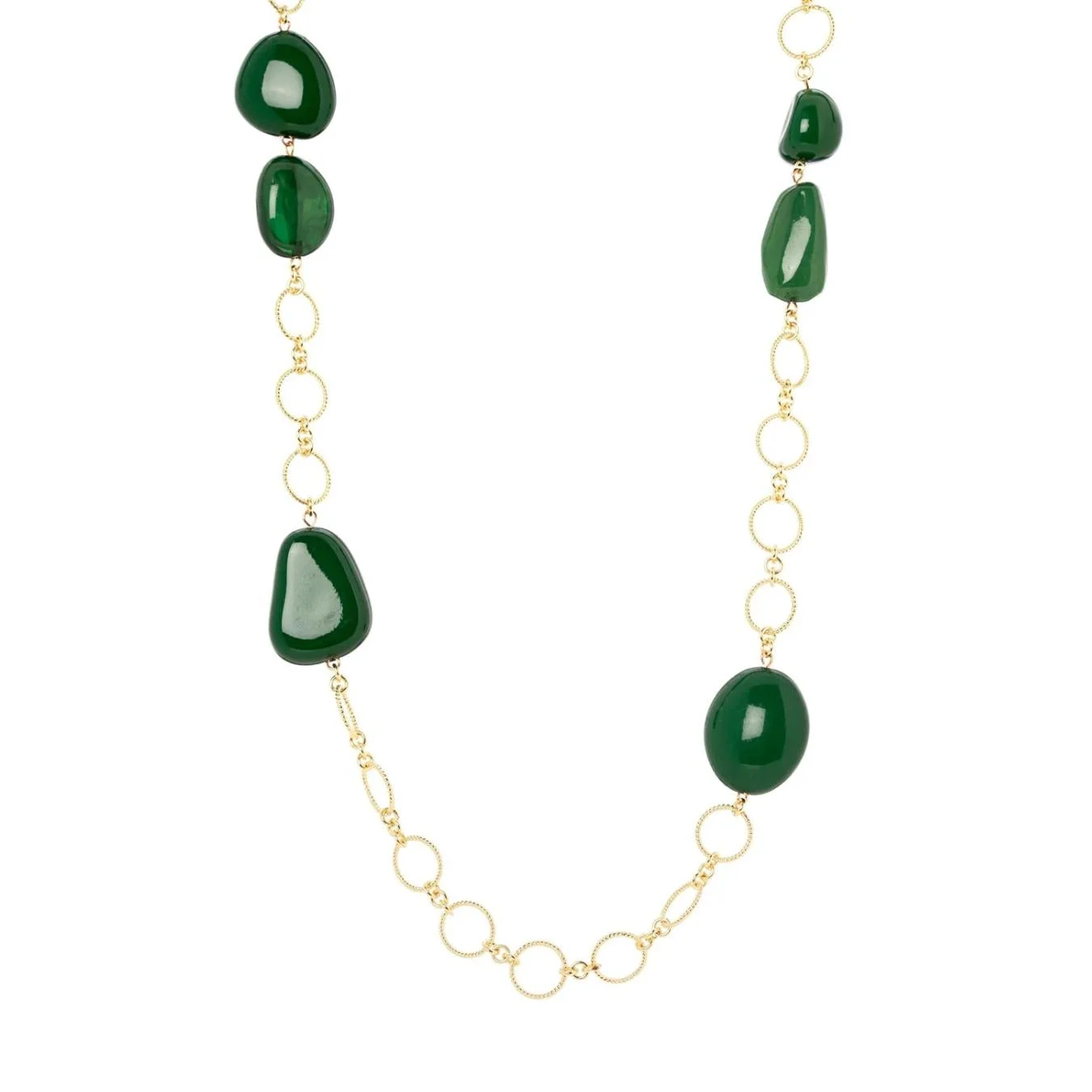 Collana Catena e Ciottoli Corinne