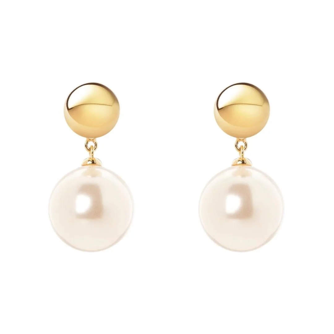 Orecchini Boule e Perla Pendente Confettis