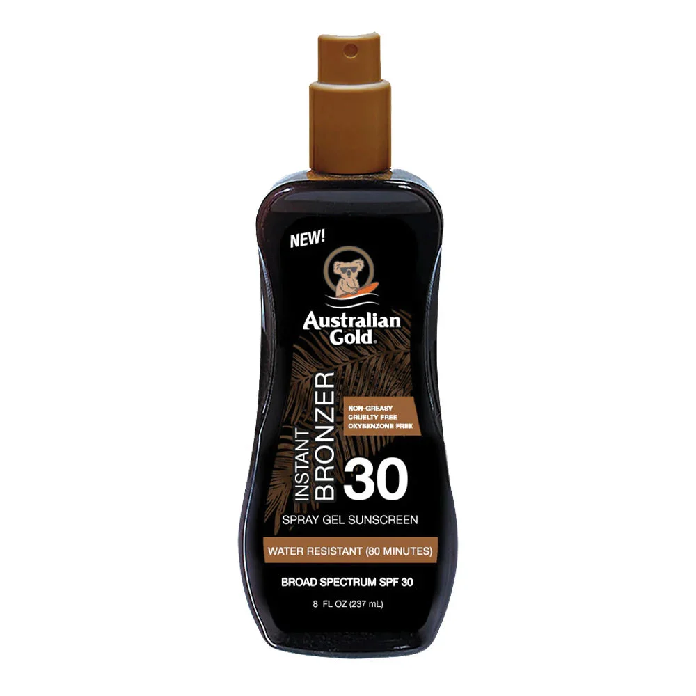 Protezione Solare SPF30 Spray Gel with Instant Bronzer
