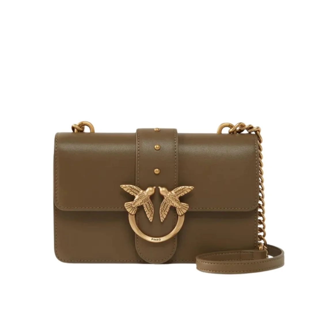 Borsa a Tracolla Media Love Bag in Pelle