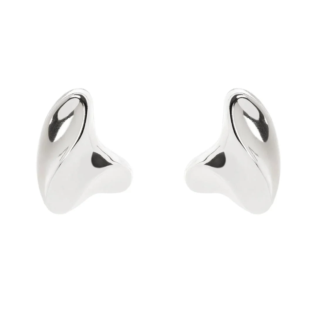 Orecchini con Elemento Tridimensionale Amaranta