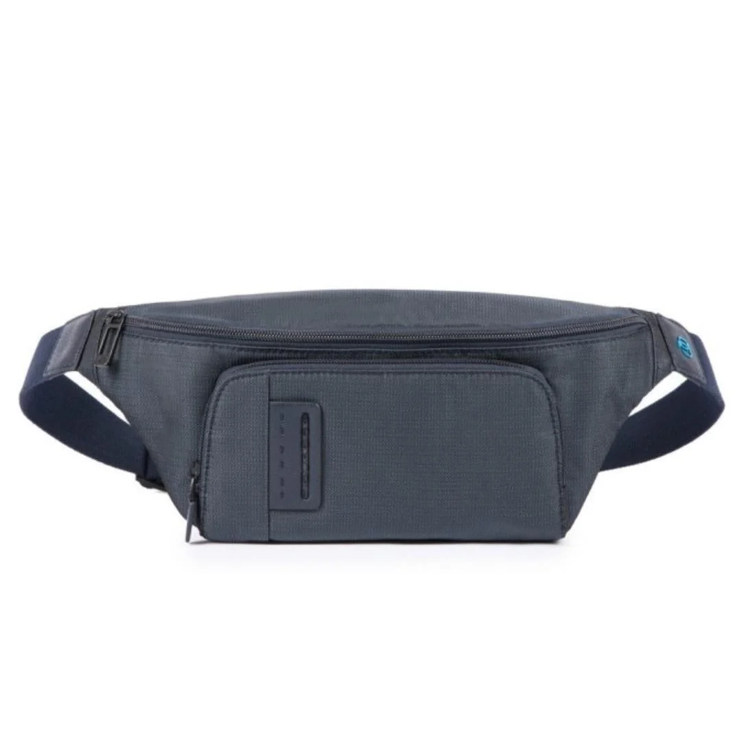 Marsupio Uomo in Pelle e Tessuto Pulse P16