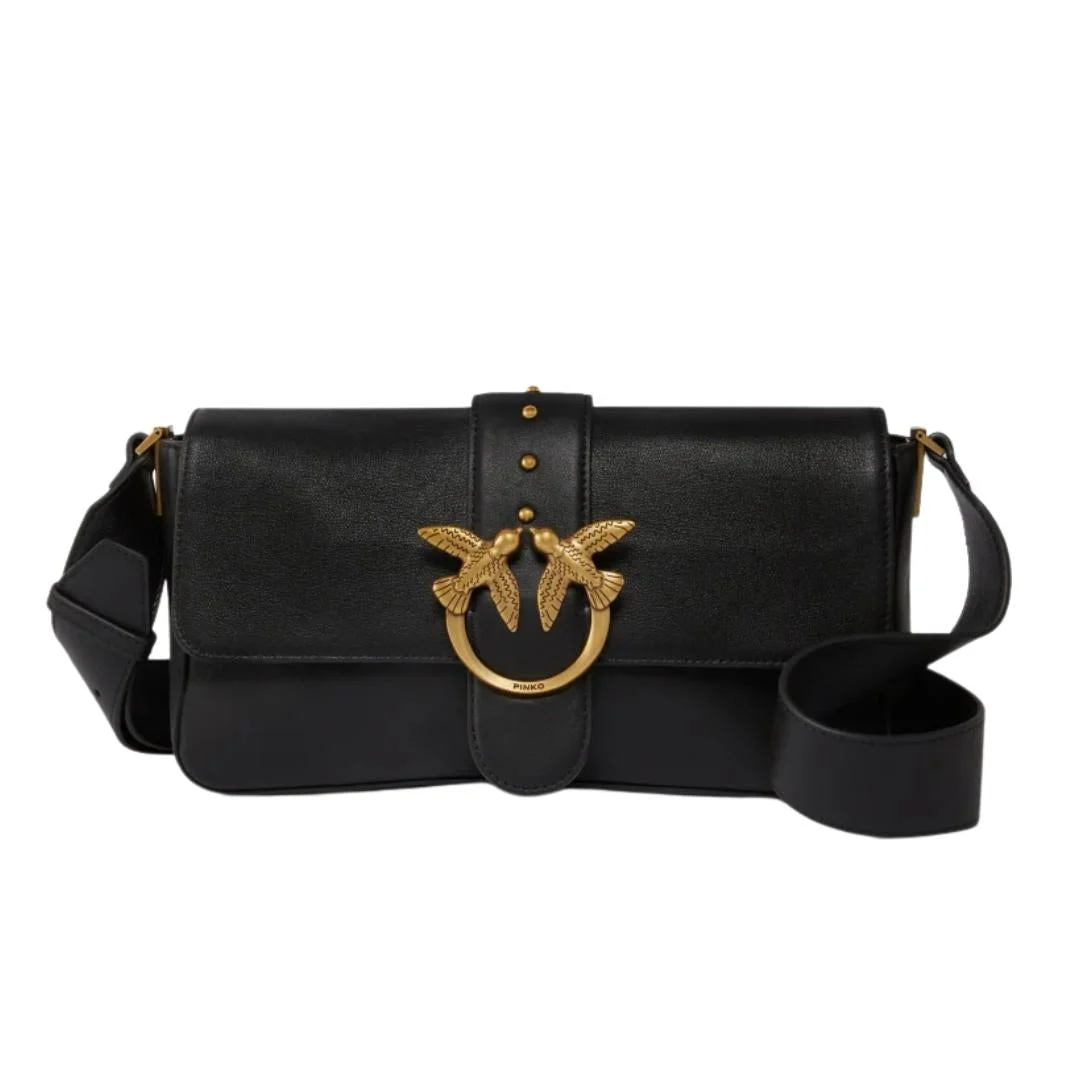 Borsa a Spalla Media Love Bag Slouchy in Pelle