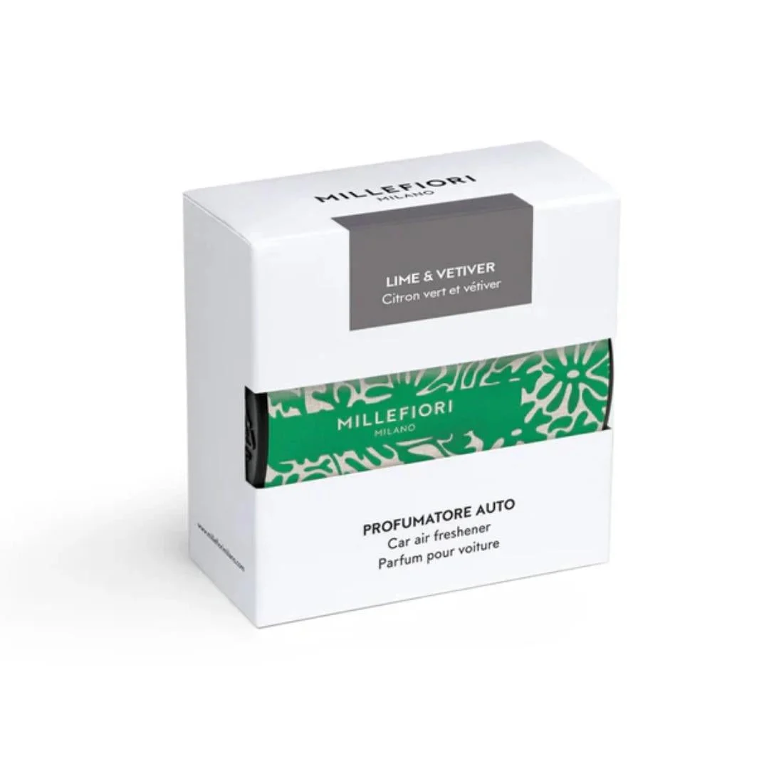 Car Icon - Profumatore Auto Textile Lime & Vetiver
