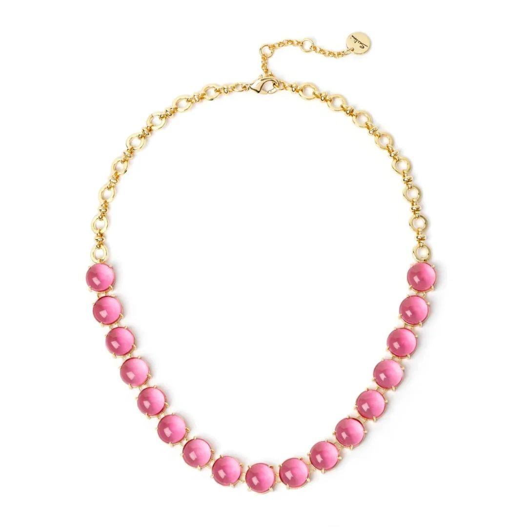 Collana Catena e Cabochon Blossom