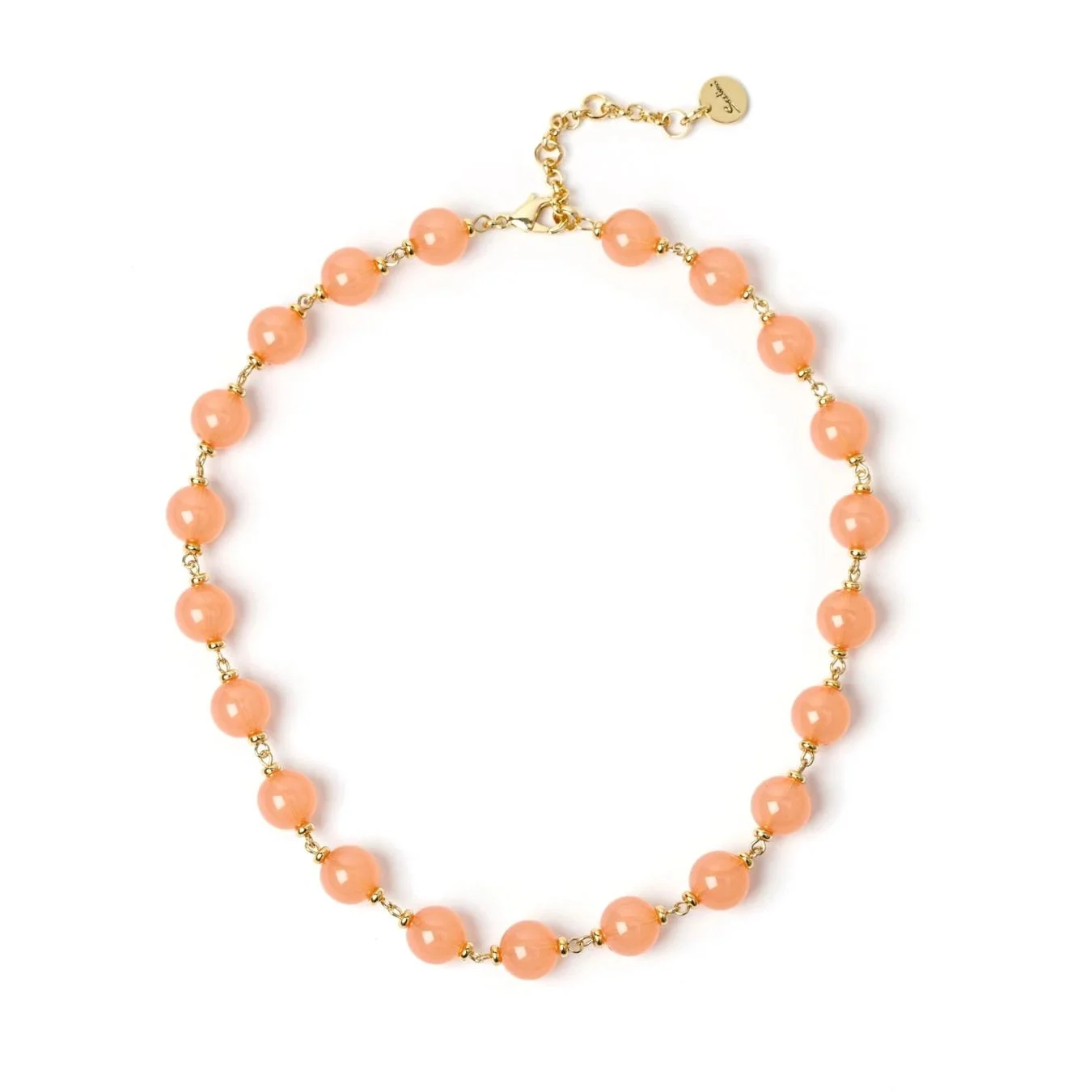 Collana Corta a Boule Cromatiche Incatenate Chantal