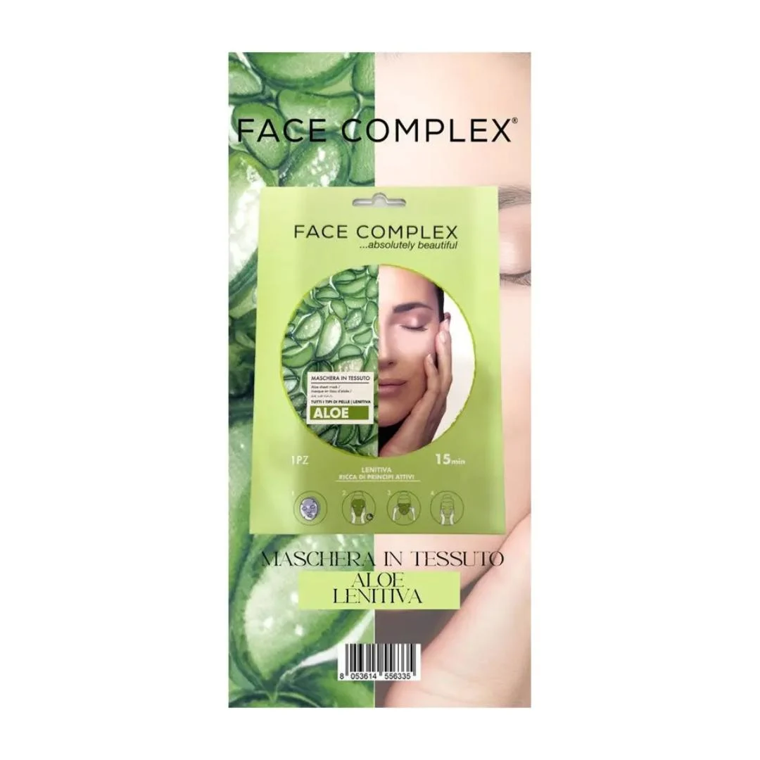 Maschera In Tessuto Aloe