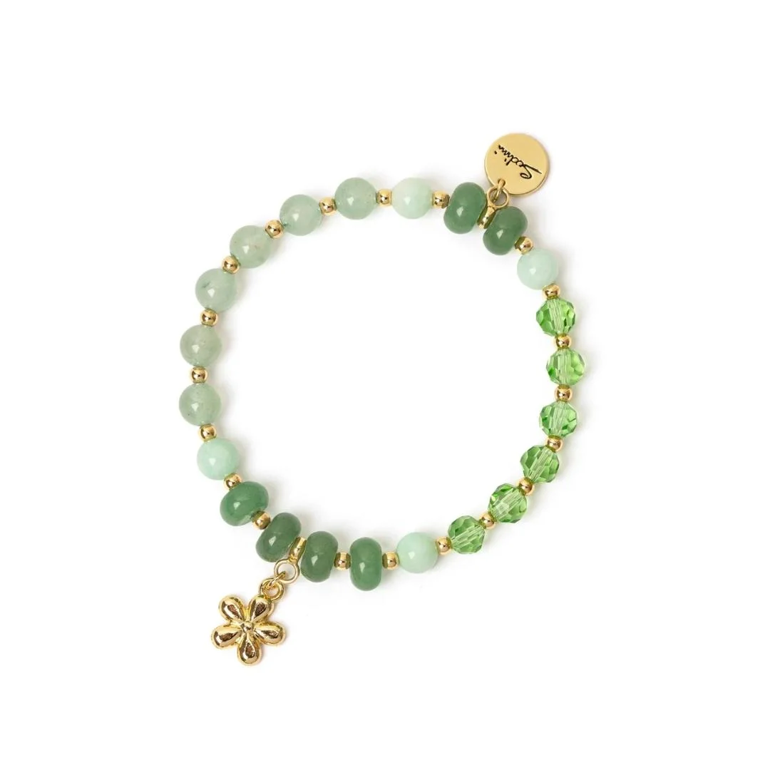 Bracciale Elastico Sfere, Mini-Boule e Fiorellino Summer Bouquet
