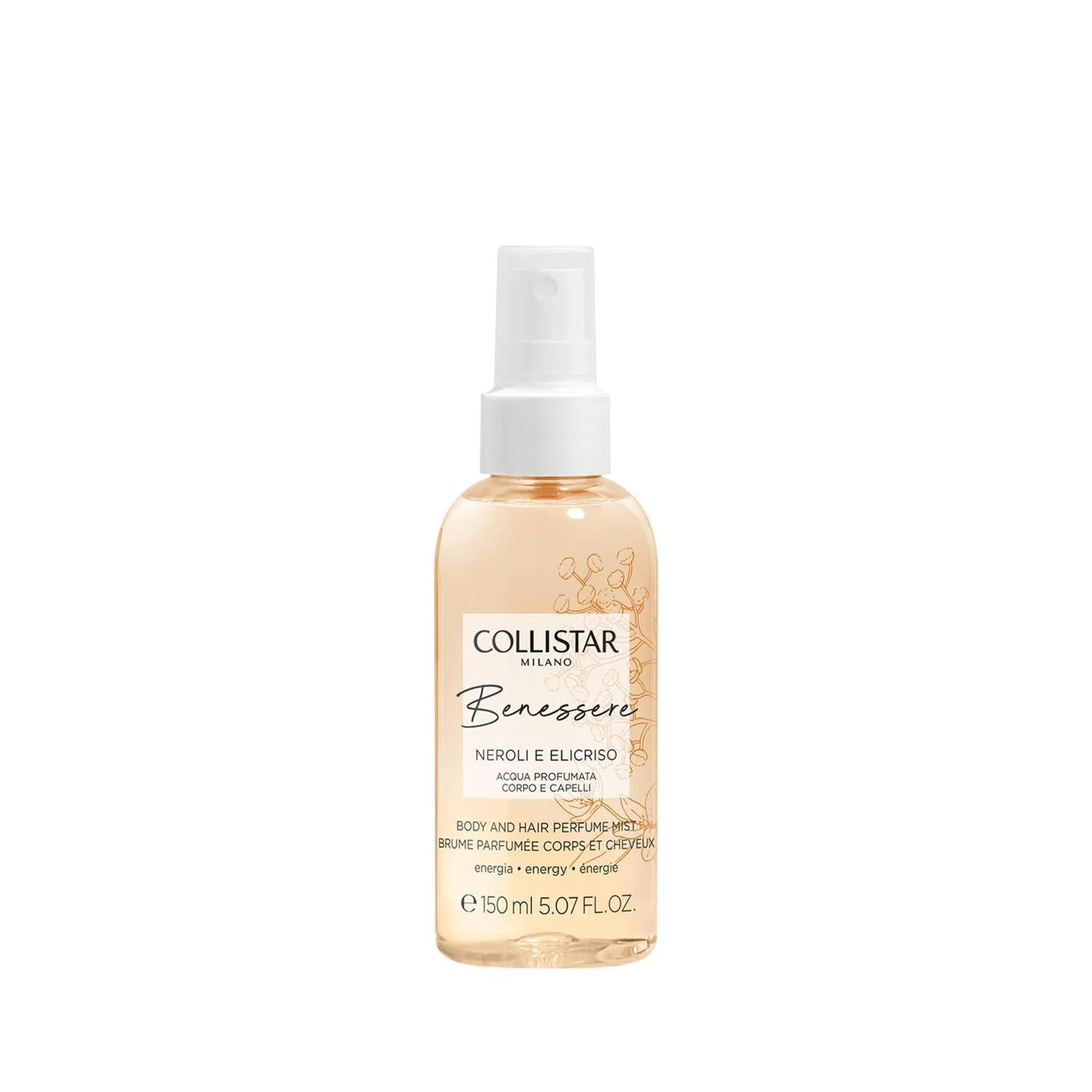 Benessere Neroli E Elicriso Acqua Profumata Corpo E Capelli