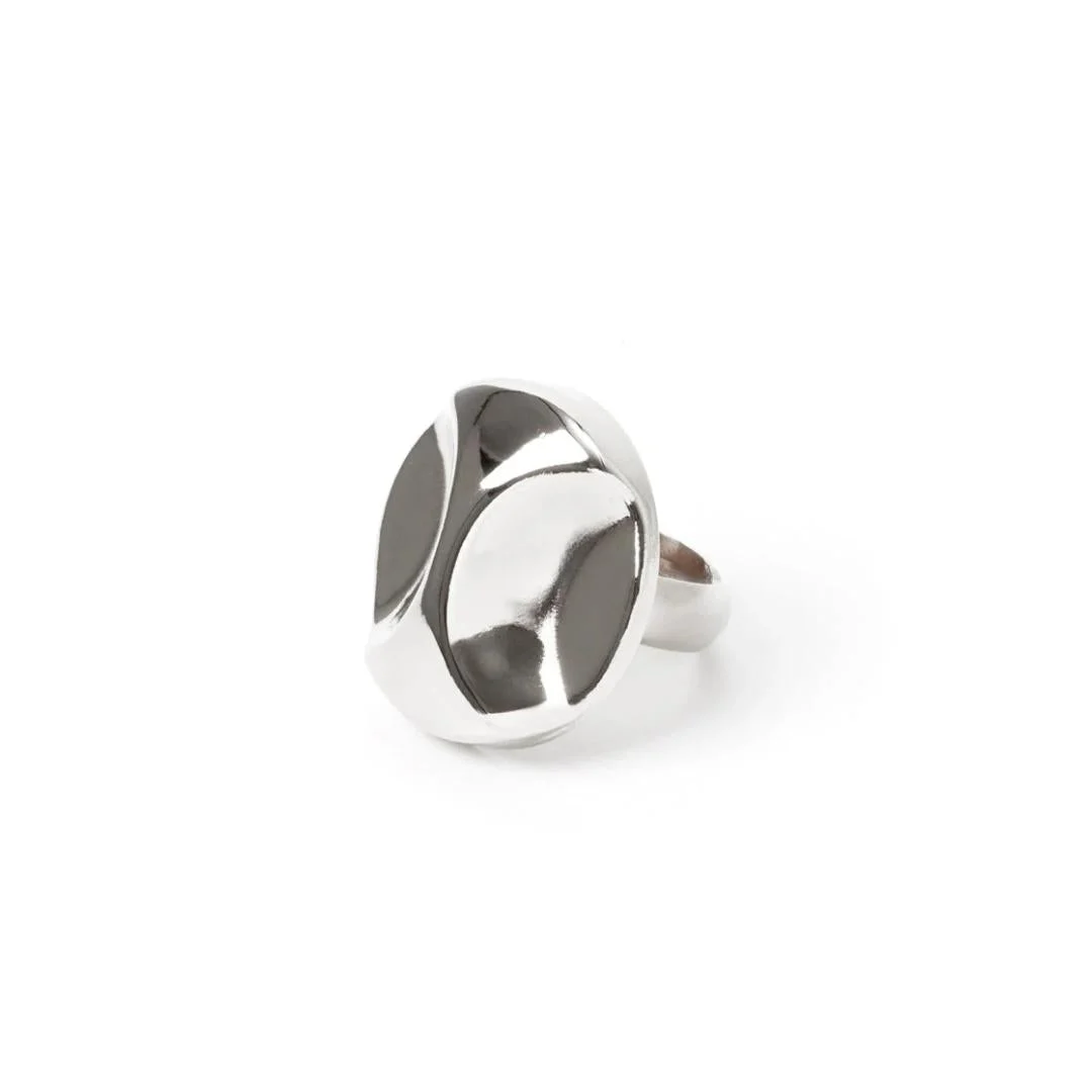 Anello con Semicerchi Amaranta