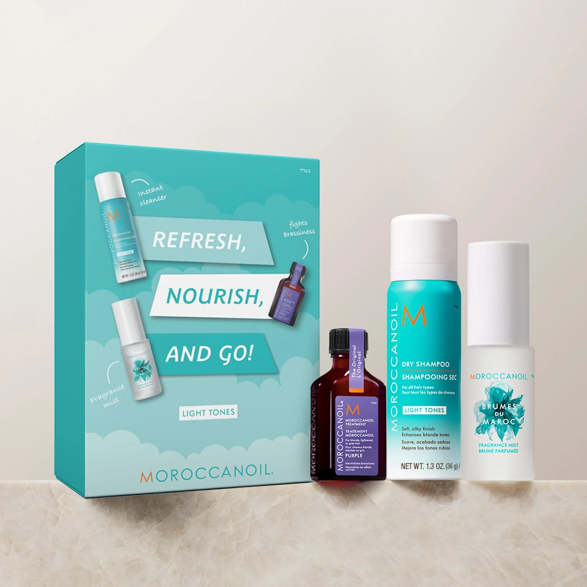Cofanetto REFRESH, NOURISH & GO 2025 - Light Tones