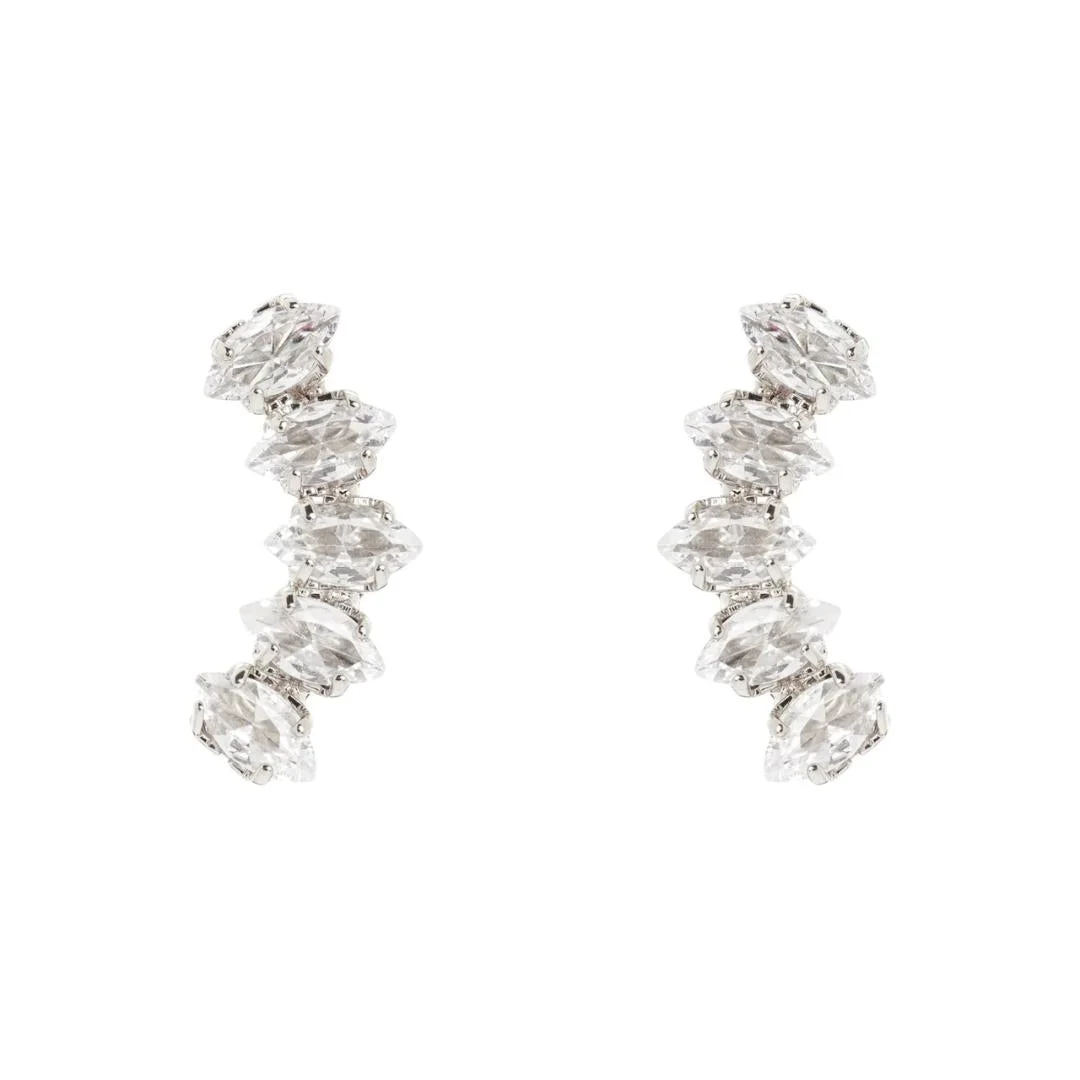 Orecchini ad Arco Crystalline