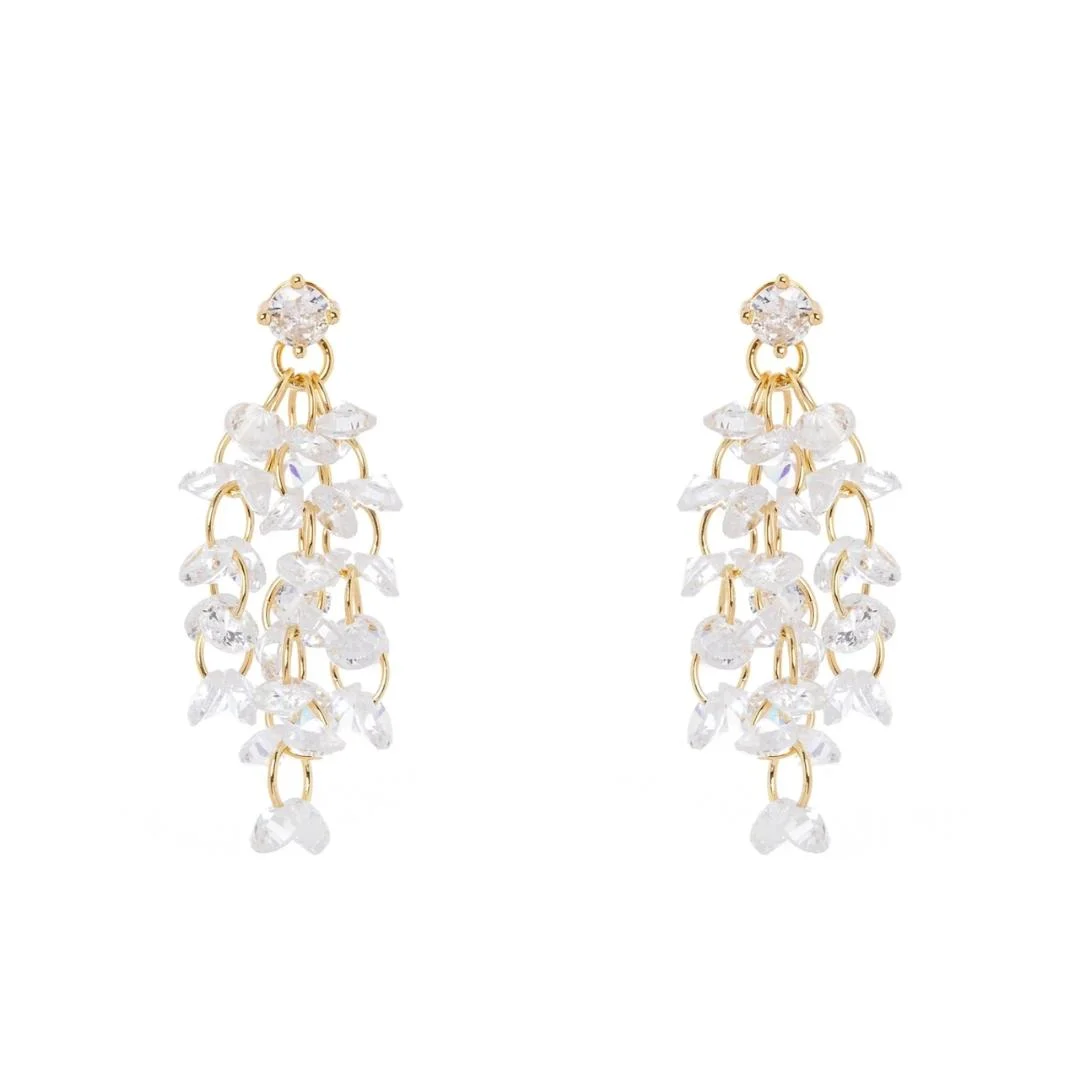 Orecchini Chandelier Kristall