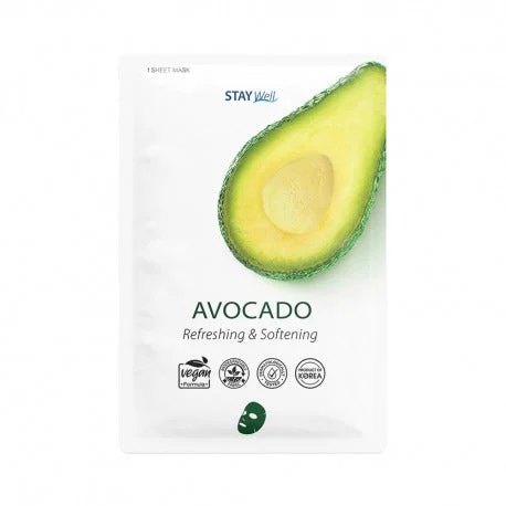 Stay Well Maschera In Tessuto Vegano Stay Well – Avocado
