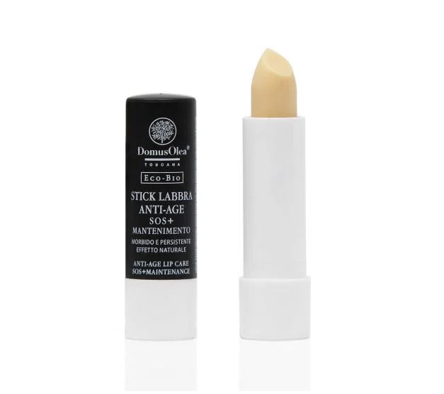 DOMUS OLEA TOSCANA Stick Labbra Antiage Sos + Mantenimento | Effetto Naturale