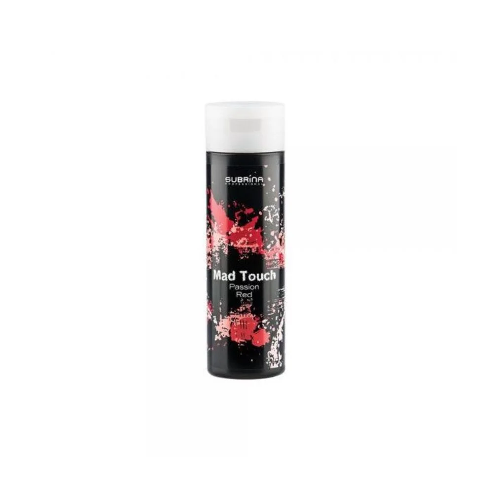 Subrina Professional Mad Touch Gel Colorante per Capelli Senza Ossidanti e Ammoniaca per Colorazioni Direct Colouring Passion Red 200 ml