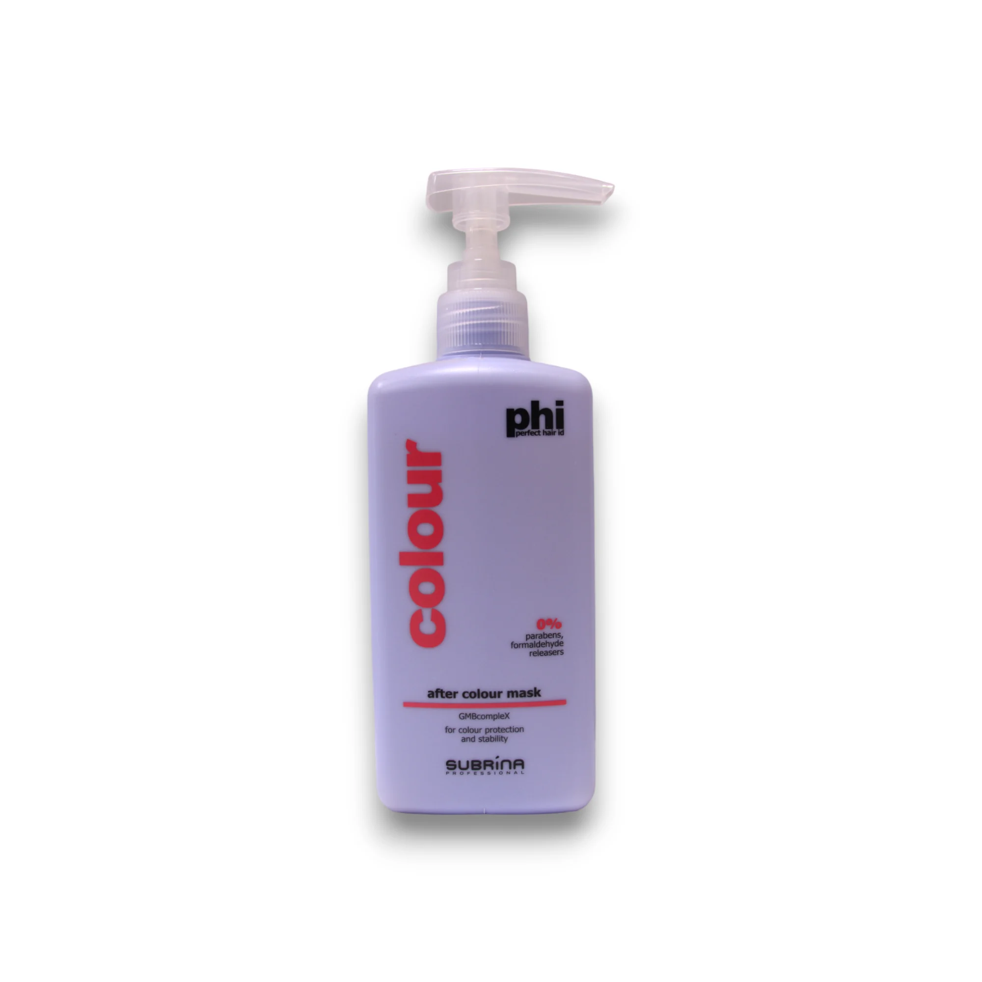 Subrina Professional Phi Dopo colore Maschera in Crema per il Trattamento dei Capelli per la Protezione e la Stabilità 500 ml