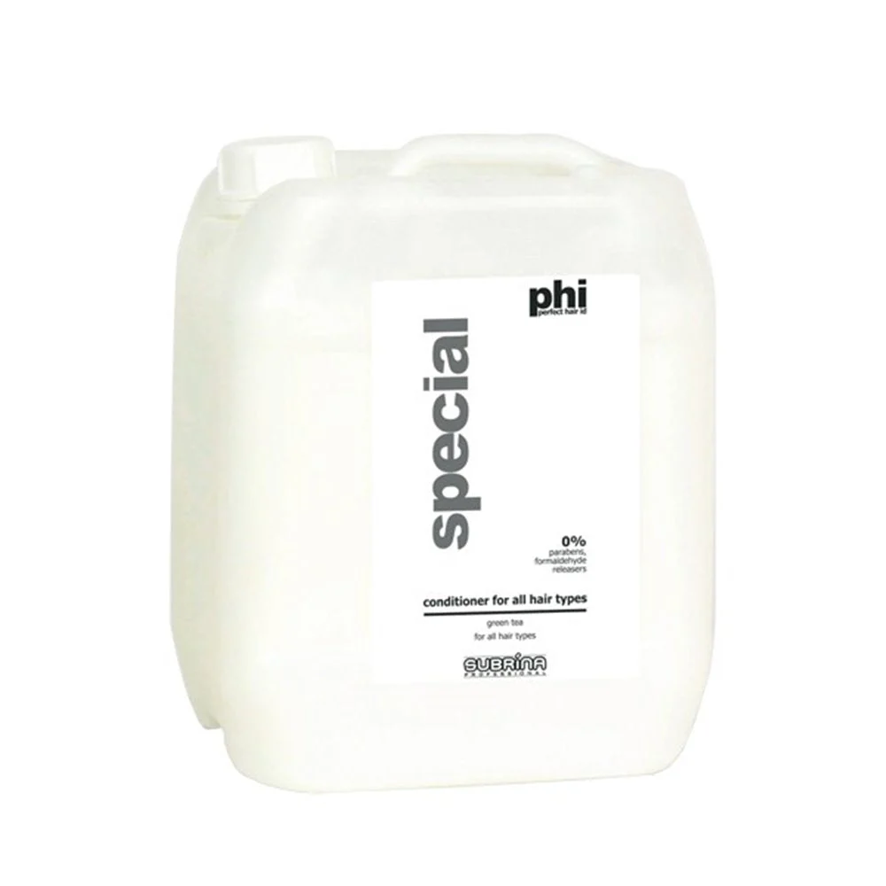 Subrina Professional Phi Special Balsamo per Capelli al Tè Verde per Idratazione 5000 ml