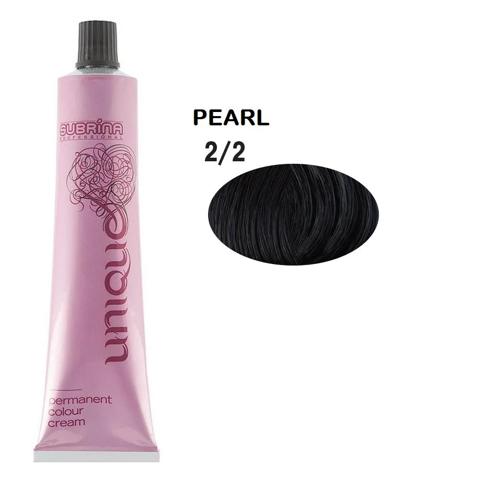 Subrina Professional Tintura Unica Per Capelli Permanente 2/2 Blu Nero 100 ml