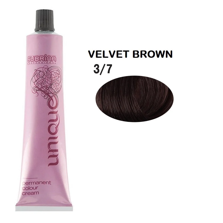 Subrina Professional Tintura Unica Per Capelli Permanente 3/7 Castano Scuro 100 ml