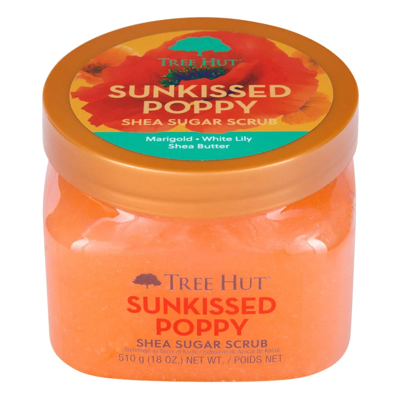 Tree Hut Scrub allo zucchero al papavero abbronzato 510 g
