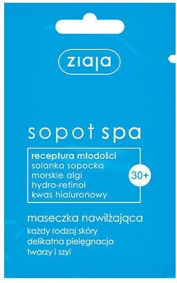 Maschera idratante viso e collo 30+
