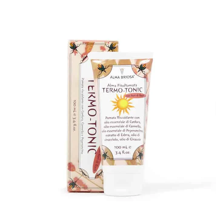 ALMA BRIOSA Termo Tonic – Pomata Riscaldante con Fiori di Bach