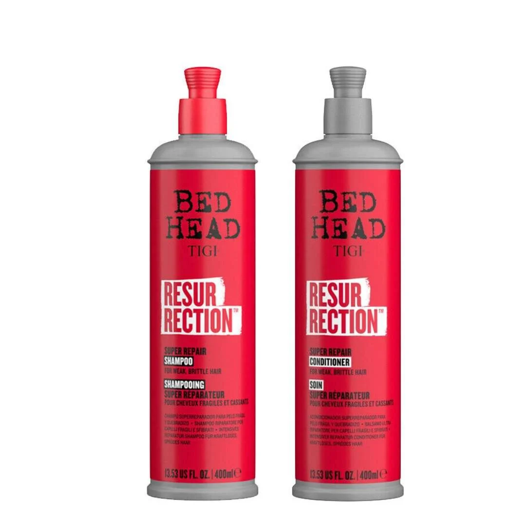TIGI BED HEAD RESURRECTION SHAMPOO 400ML + TIGI BED HEAD RESURRECTION CONDITIONER 400 ml