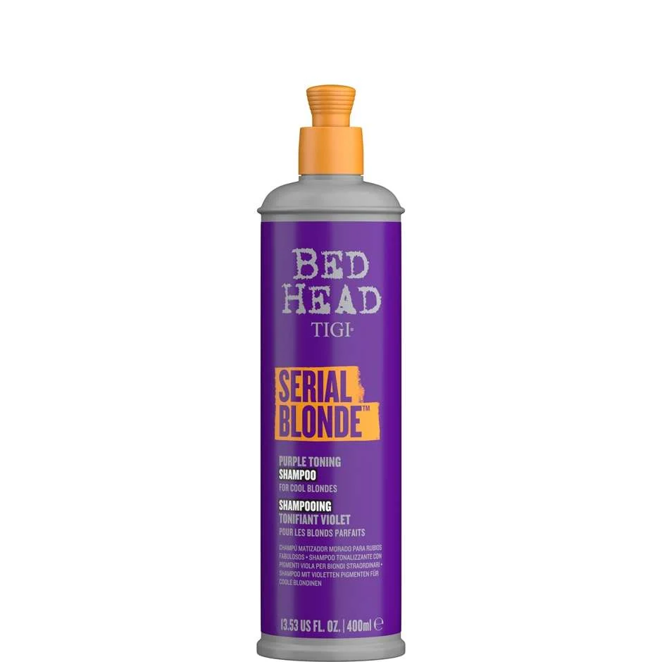TIGI BED HEAD SERIAL BLONDE PURPLE TONING SHAMPOO 400 ml