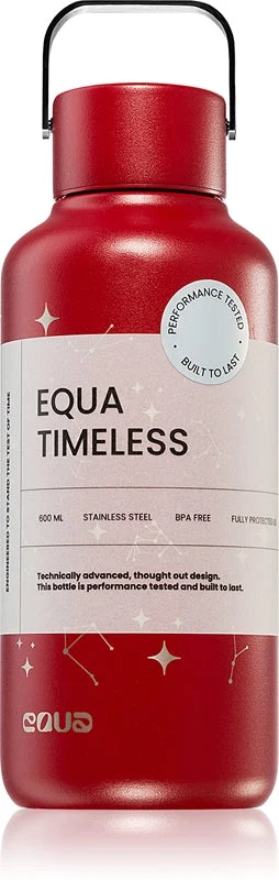 Equa Timeless bottiglia in acciaio inox per l’acqua piccola colore Stardust 600 ml