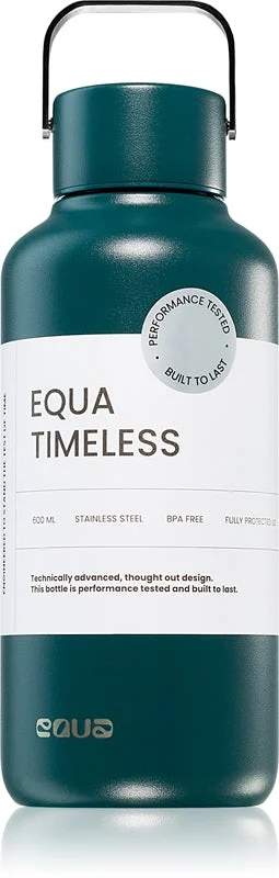 Equa Timeless bottiglia in acciaio inox per l’acqua piccola colore Royal 600 ml