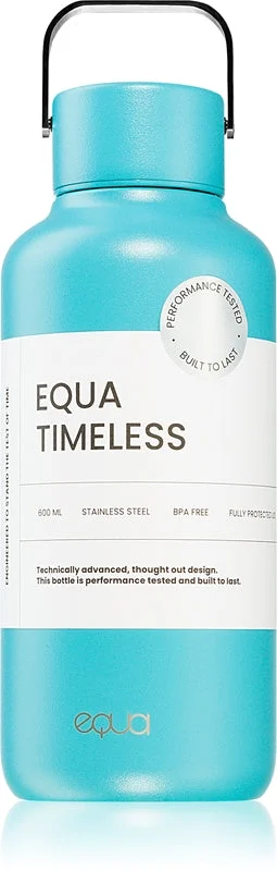 Equa Timeless bottiglia in acciaio inox per l’acqua piccola colore Wave 600 ml