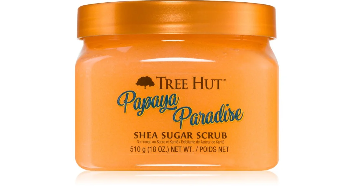 Tree Hut Papaya Paradise Scrub allo zucchero di karitè 510 g