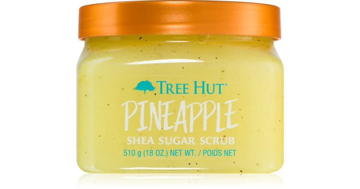 Tree Hut Pineapple Scrub allo zucchero di karitè 510 g
