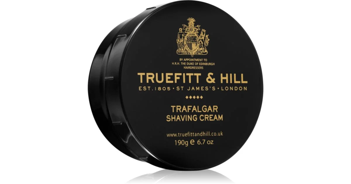 Truefitt & Hill Ciotola per crema da barba Trafalgar 190 g
