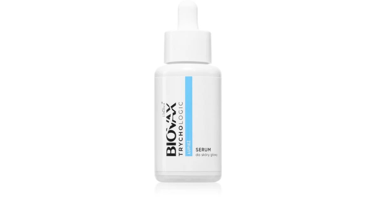 Biovax Trychologic siero per il cuoio capelluto contro la forfora 50 ml