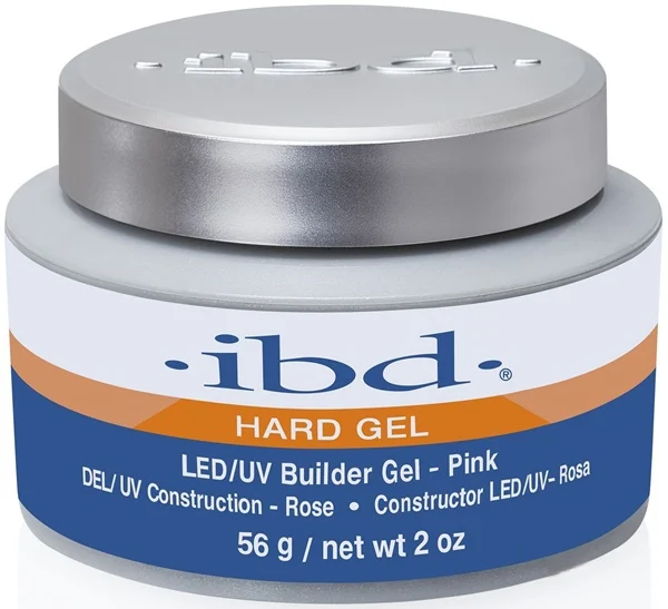 Gel design per unghie rosa