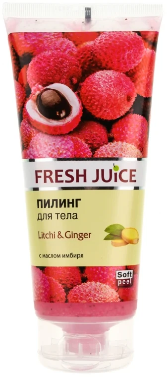 Scrub corpo "Litchi e zenzero"