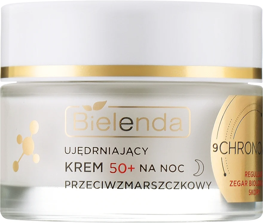 Crema viso da notte rassodante 50+