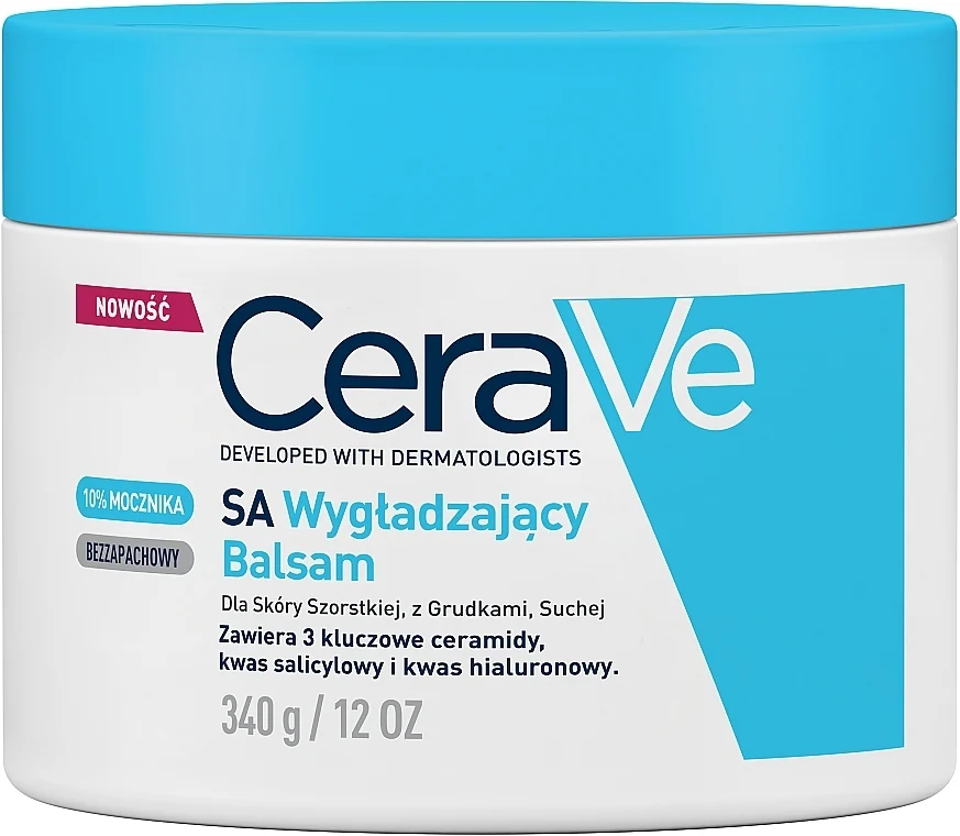 Crema emolliente per la pelle secca, ruvida e irregolare del viso e del corpo
