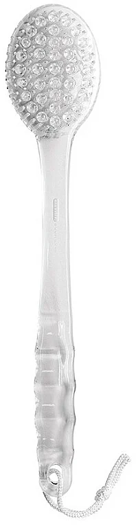 Spazzola da massaggio e bagno con manico lungo, 37 cm