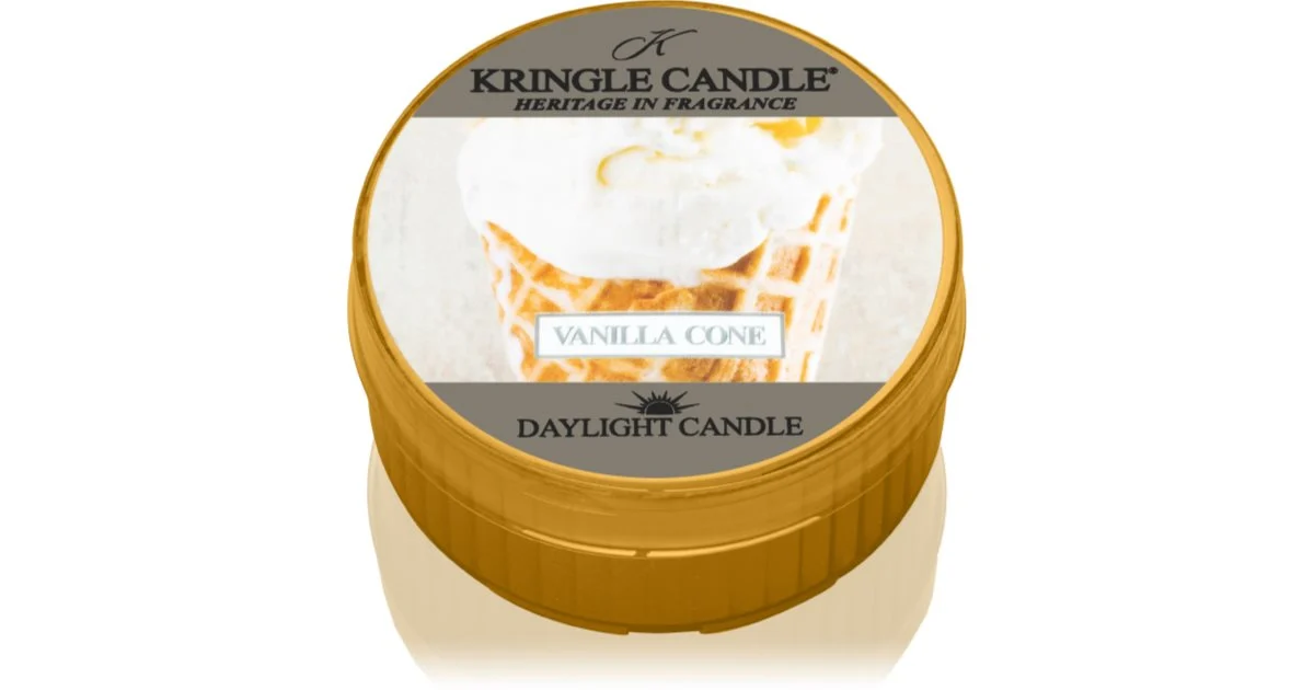 Kringle Candle Vanilla Cone candela scaldavivande 42 g