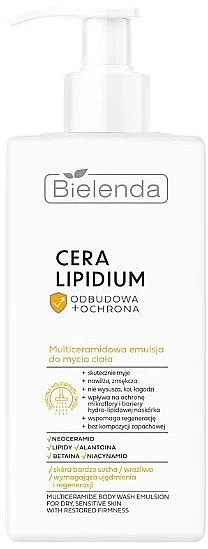 Emulsione doccia con multiceraamide