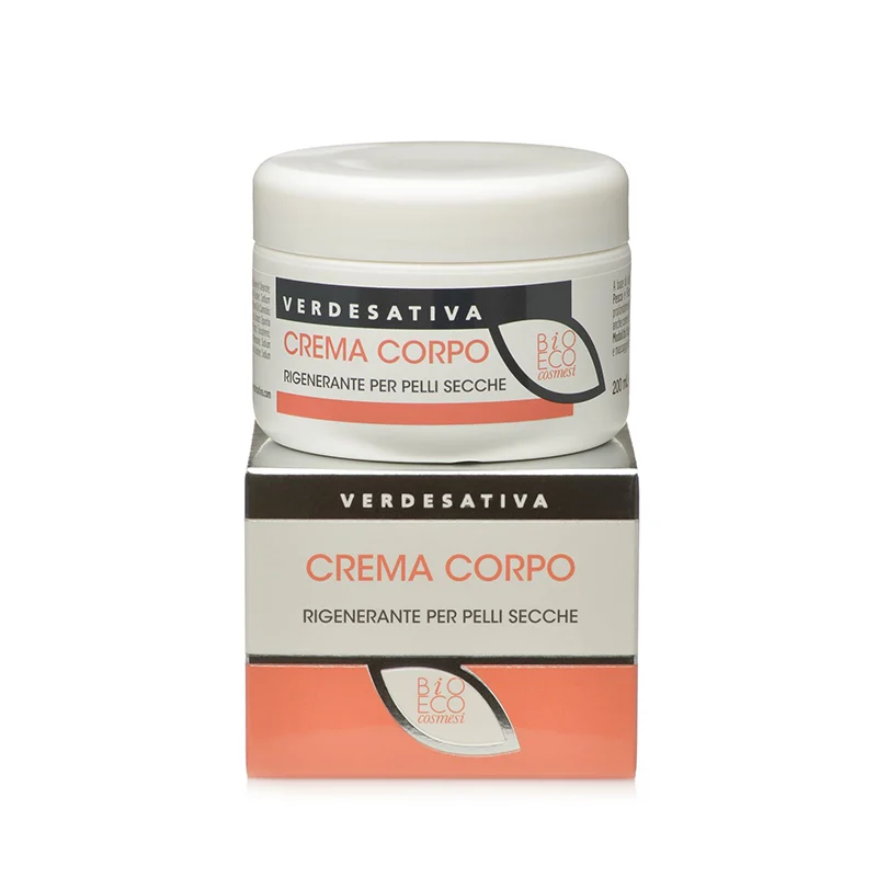 VERDESATIVA Crema Corpo Rigenerante Pelli Secche